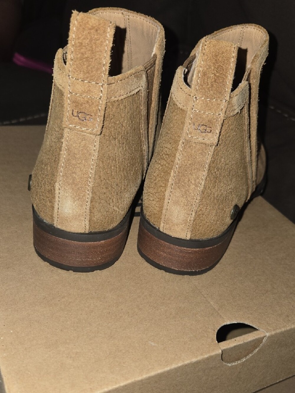 UGG Wmclaire Ankle Boot - Chestnut - Picture 9 of 11